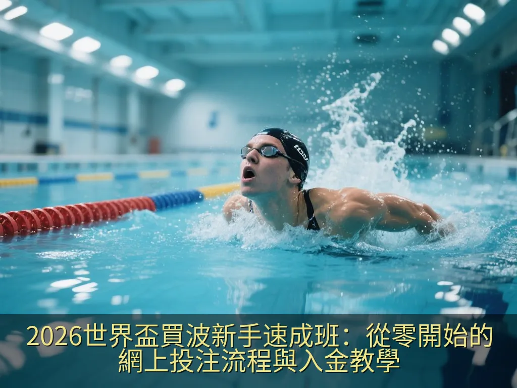 2026世界盃買波新手速成班：從零開始的網上投注流程與入金教學